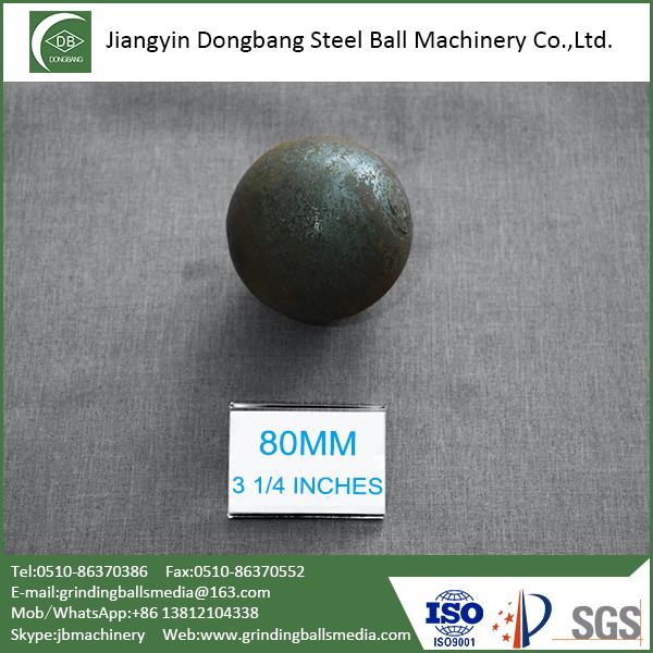 80mm Grinding Steel Ball For Mining
